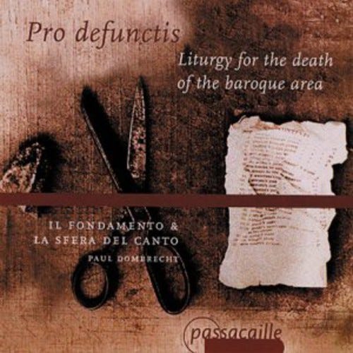 La Sfera Del Canto Pietro Torri Pro Defunctis CD La Sfera Del Canto Pietro Torri Pro Defunctis CD