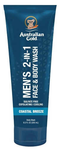 Australian Gold Men's 2in1 Face & Body Wash 250 ml Australian Gold Men's 2in1 Face & Body Wash 250 ml