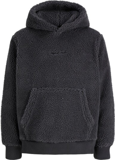 Jack & Jones Jornorrebro Emb Teddy Sweat Hood Jnr - Grey - 164