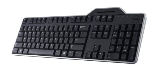 Dell KB813 Smartcard - keyboard - Danish (QWERTY) - black - Tastatur - Svart