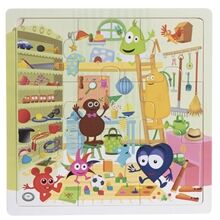 Babblarna In The Babblers' Gadget Shop Puslespill 9 brikker