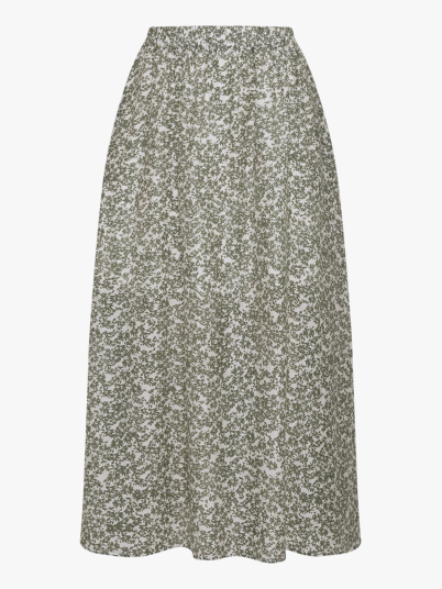 MSCH Copenhagen Seraphina High Waist Long Skirt Grønn XS MSCH Copenhagen Seraphina High Waist Long Skirt Grønn XS