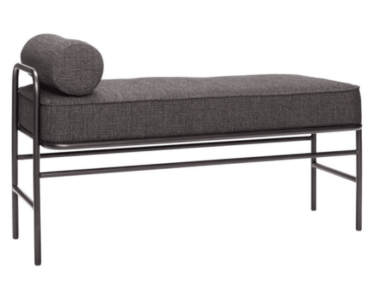 Bänk Metall Brun 106 cm