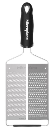 Microplane  Gourmetrivjern  dobbel fin/grov rustfri