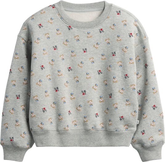 GAP Soft Wedge Crew Sweatshirt From The Gap Collection Grey 140/146 GAP Soft Wedge Crew Sweatshirt From The Gap Collection Grey 140/146