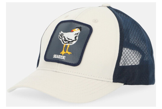 Seaside Trucker Cap Khaki/Dk.Navy Seagul Onesize Treningstilbehør