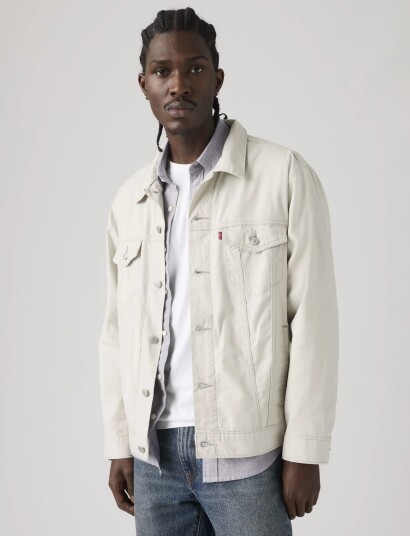 Levi"s® Relaxed Fit Trucker Moonstruck Beige S Levi"s® Relaxed Fit Trucker Moonstruck Beige S