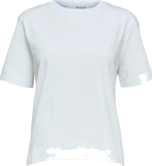 SELECTED FEMME Slfessentail Boxy Tee Bright White XL