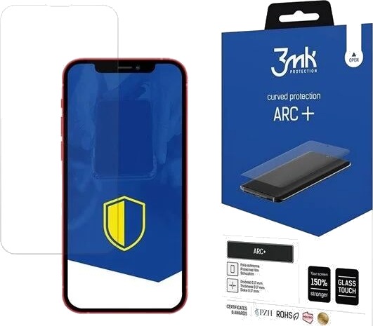 3mk Ultra-Thin Screen Protector for iPhone 13 from the ARC+ Series