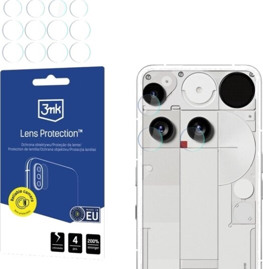 Beskyttelse For Kameralinse 3Mk Lens Protect For Nothing Phone (3) 4 Stk