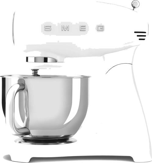 Smeg 50's Style Kjøkkenmaskin 4,8L 1000W Hvit SMF05WHEU Smeg 50's Style Kjøkkenmaskin 4,8L 1000W Hvit SMF05WHEU