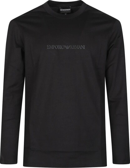 Emporio Armani Herre Topper Svart L,
