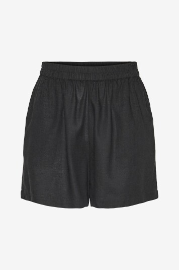 pieces - Shorts pcPia MW Shorts Wvn - Svart