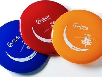 Sunsport Frisbeegolf Sett med 3 stk