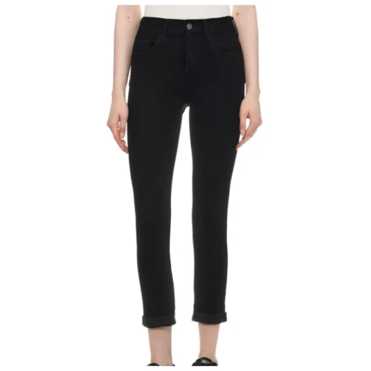Liu Jo Dame Jeans Svart W25