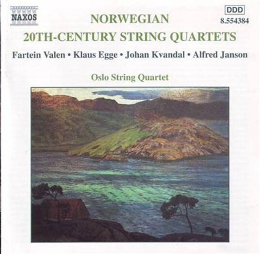 Fartein Valen Norwegian 20thCentury String Quartets CD Naxos