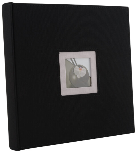 Walther Black & White Svart - 26x25 Cm (50 Sorte Sider)