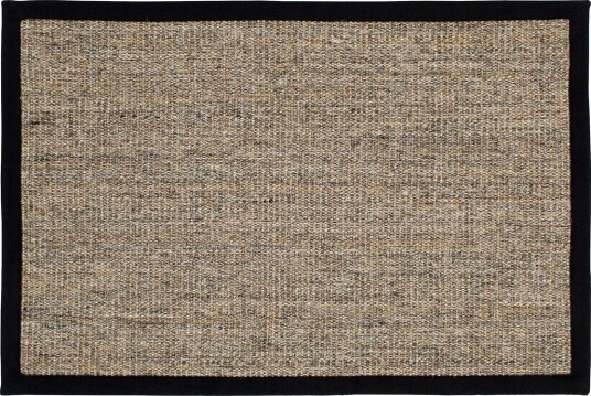 Dixie Sisal dørmatte natur-svart Liten