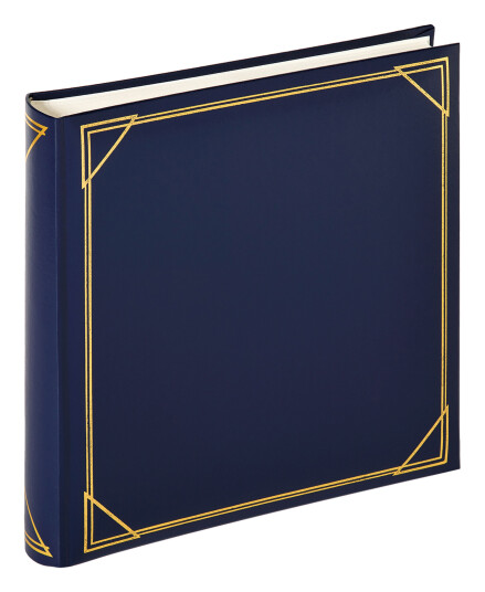 Walther Kvadrat Blå - 30x30 Cm (100 Hvite Sider / 50 Ark)