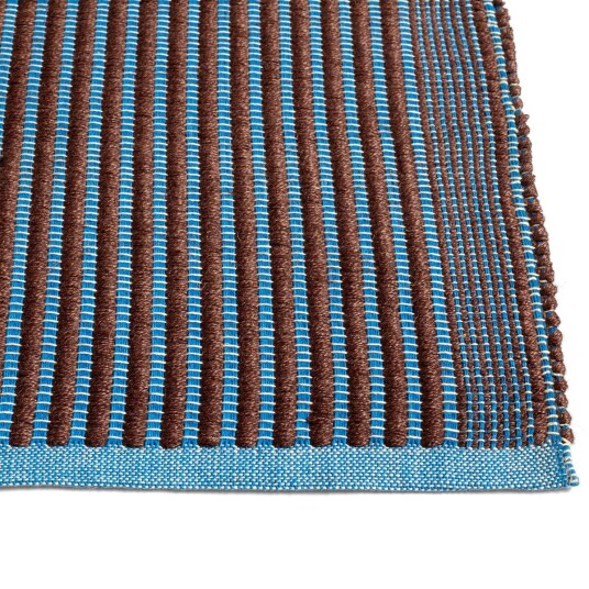 HAY Tapis gulvteppe 80x200 cm Chestnut-blue