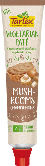 Tartex Paté m. champignon Ø tube 200g Tartex Paté m. champignon Ø tube 200g
