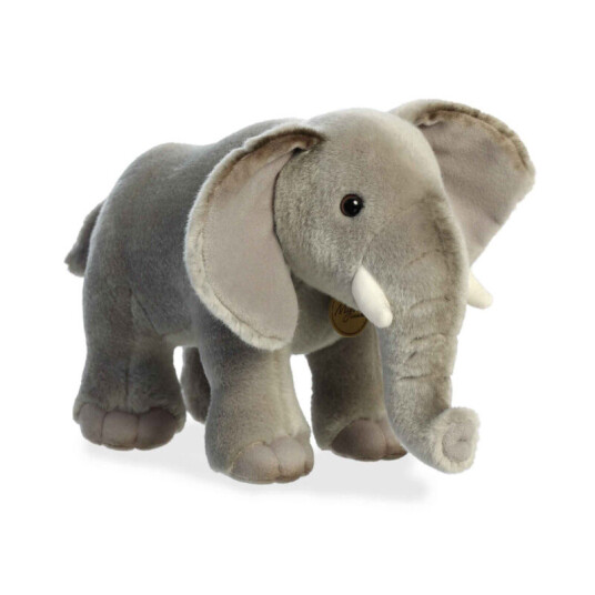 Aurora Miyoni Plysjbamse 20cm Afrikansk Elefant Aurora Miyoni Plysjbamse 20cm Afrikansk Elefant