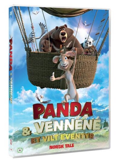 Panda & Vennene Et Vilt Eventyr DVD