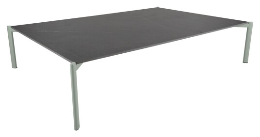 Brafab Hallavara Loungebord, Metall, 162x112, Grønn