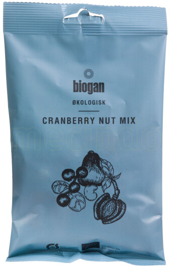 Biogan Cranberry Nut Mix 100g Biogan Cranberry Nut Mix 100g