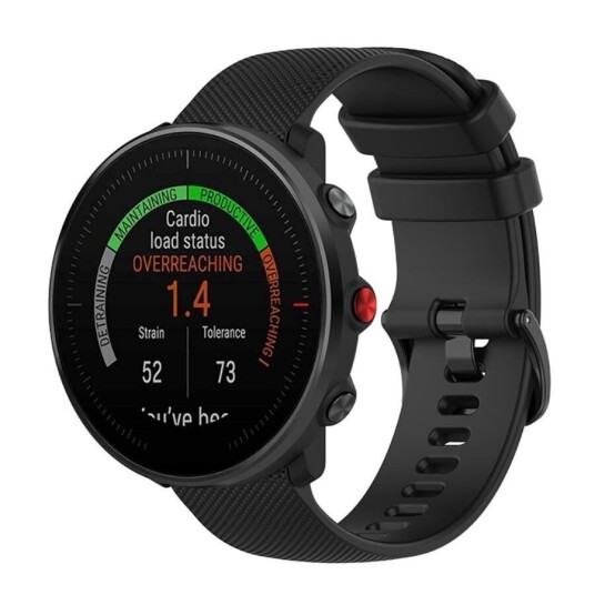 INCOVER Smartwatch Silikon Reim (22mm) Prikkete - Svart