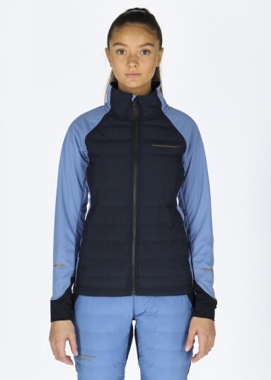Swedemount Nordic Hybrid Jacket W Dusty Blue/Navy 38 Langrennsjakker