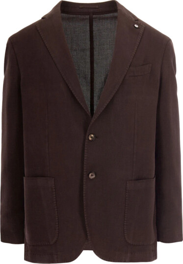 Lubiam Herre Jakker Brun 3XL, Lubiam Herre Jakker Brun 3XL,