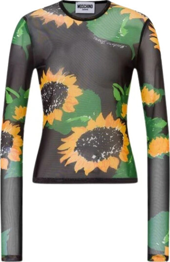 Moschino Dame Topper Flerfarget 2XS,