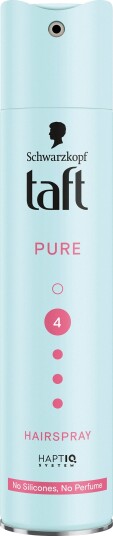 Schwarzkopf Taft Hair Lacquer Pure Hold Level 4 250 ml