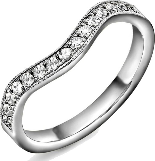 Gems By Gulldia Fairytale LAB diamantring i 585 hvitt gull 0,30 ct