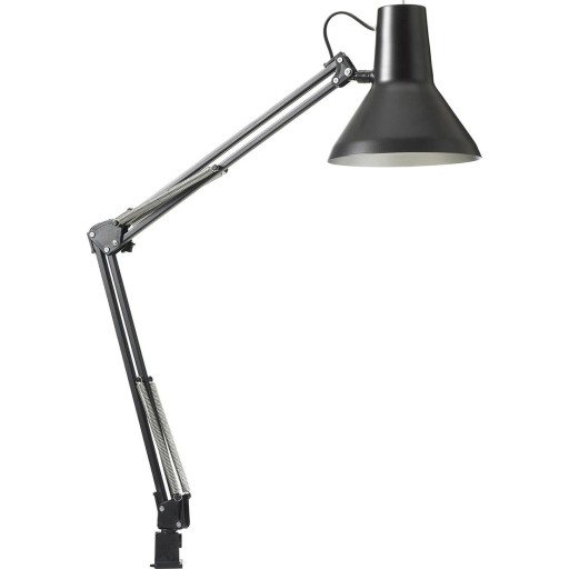 Jensen bordlampe m/bordklemme og veggfeste Svart Jensen bordlampe m/bordklemme og veggfeste Svart