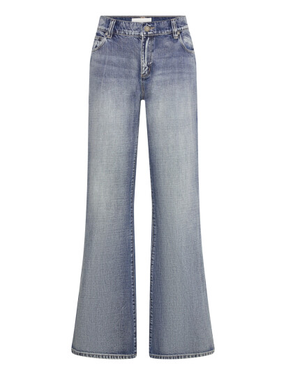 ABRAND 99 Low Baggy Flare Tall Keira Mid Vintage Blue   Blue   W22