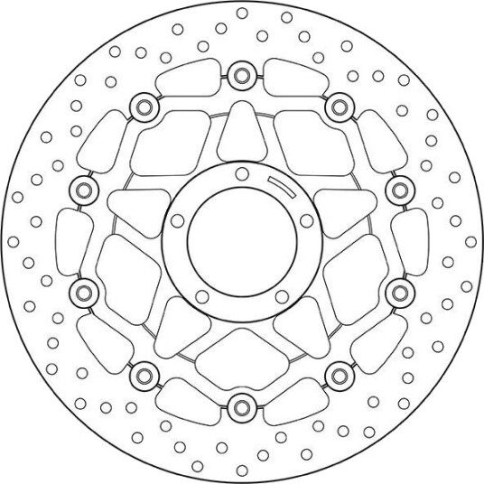 BREMBO 78B40878 Bremseskive