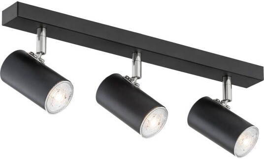 Taklampe Noah Argon dimbar Sort Stue / spisestue Metall Moderne