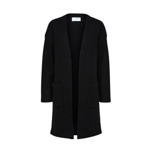 Selected Femme Dame Strikkevarer Svart S,