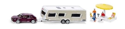 Siku 1:55 Car With Caravan Siku 1:55 Car With Caravan