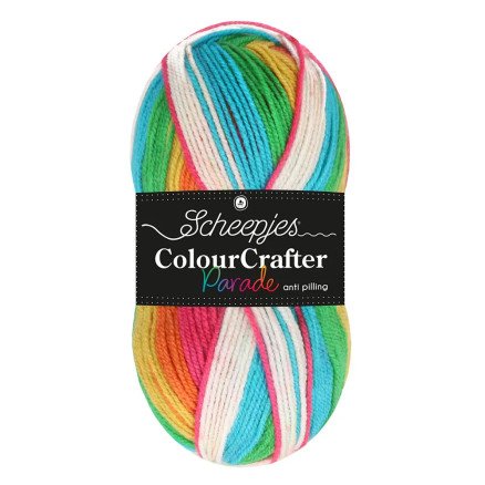 Scheepjes Colour Crafter Parade Garn 610 Classic Rainbow Scheepjes Colour Crafter Parade Garn 610 Classic Rainbow