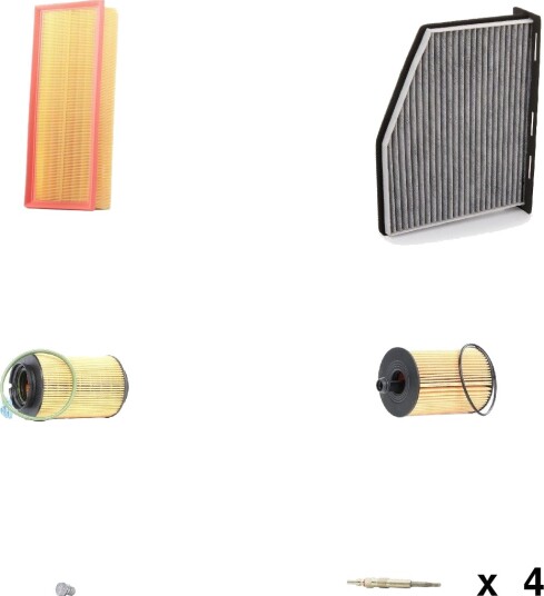 Servicepakke RIDEX 4682P8609