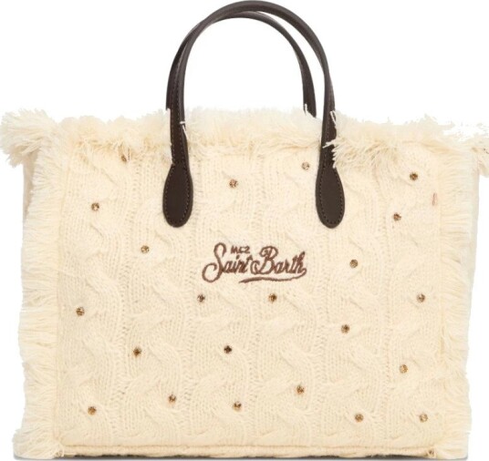 MC2 Saint Barth, Dame, Vesker, Beige, ONE SIZE,