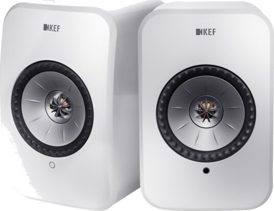 KEF LSX AKTIVE HØYTTALERE BT WIFI, HVIT