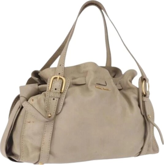 Miu Miu Pre owned Dame Pre owned Beige ONE SIZE,
