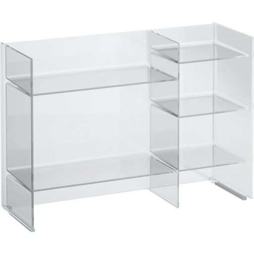Kartell Laufen Sound Rack hylle, 75x53 cm, transparent Kartell Laufen Sound Rack hylle, 75x53 cm, transparent