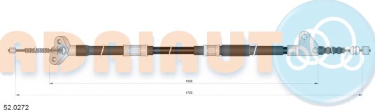 Bremsewire ADRIAUTO 52.0272
