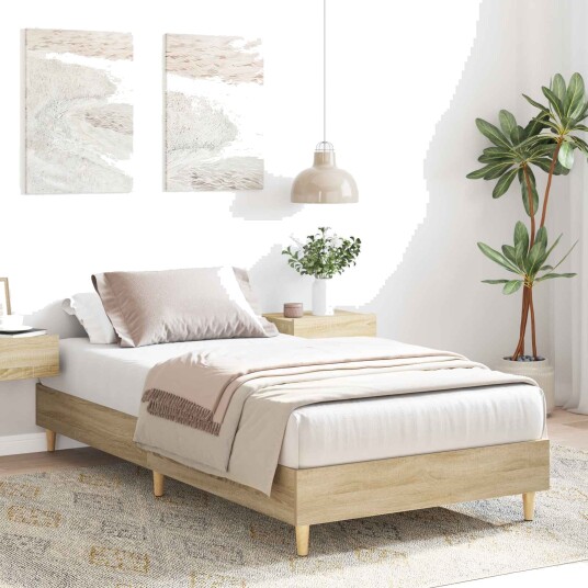  Sengestamme Sonoma eik 80 x 200 cm Konstruert tre