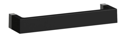Kartell Laufen Rail håndklestang, 30 cm, sort Kartell Laufen Rail håndklestang, 30 cm, sort